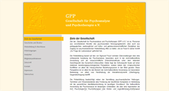 Desktop Screenshot of gpp-info.de